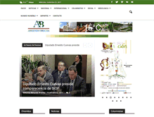 Tablet Screenshot of abriendobrecha.com.mx