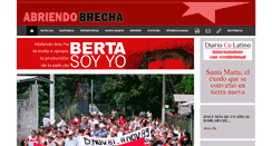 Desktop Screenshot of abriendobrecha.org