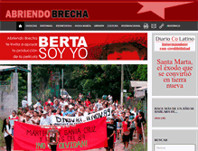 Tablet Screenshot of abriendobrecha.org